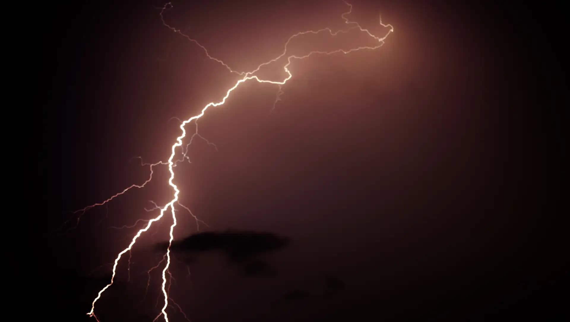 The sky was roaring and lightnings were falling all night. I took my camera and went to the roof to take some shots. It was risky but I got some good shots in the end.