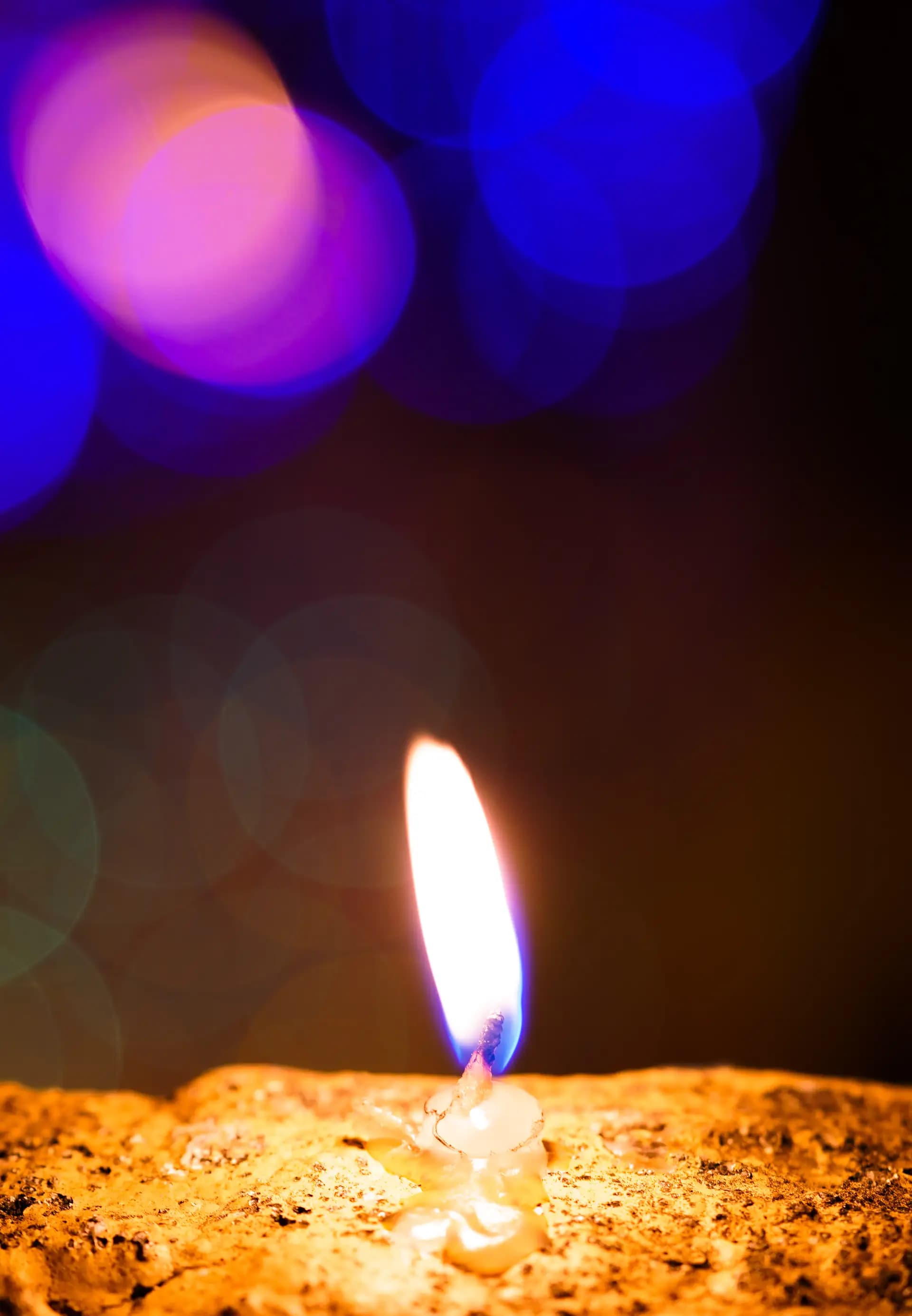 It was Diwali, 2021. The neighborhood was filled with lights. We also put up candles on our roof.
