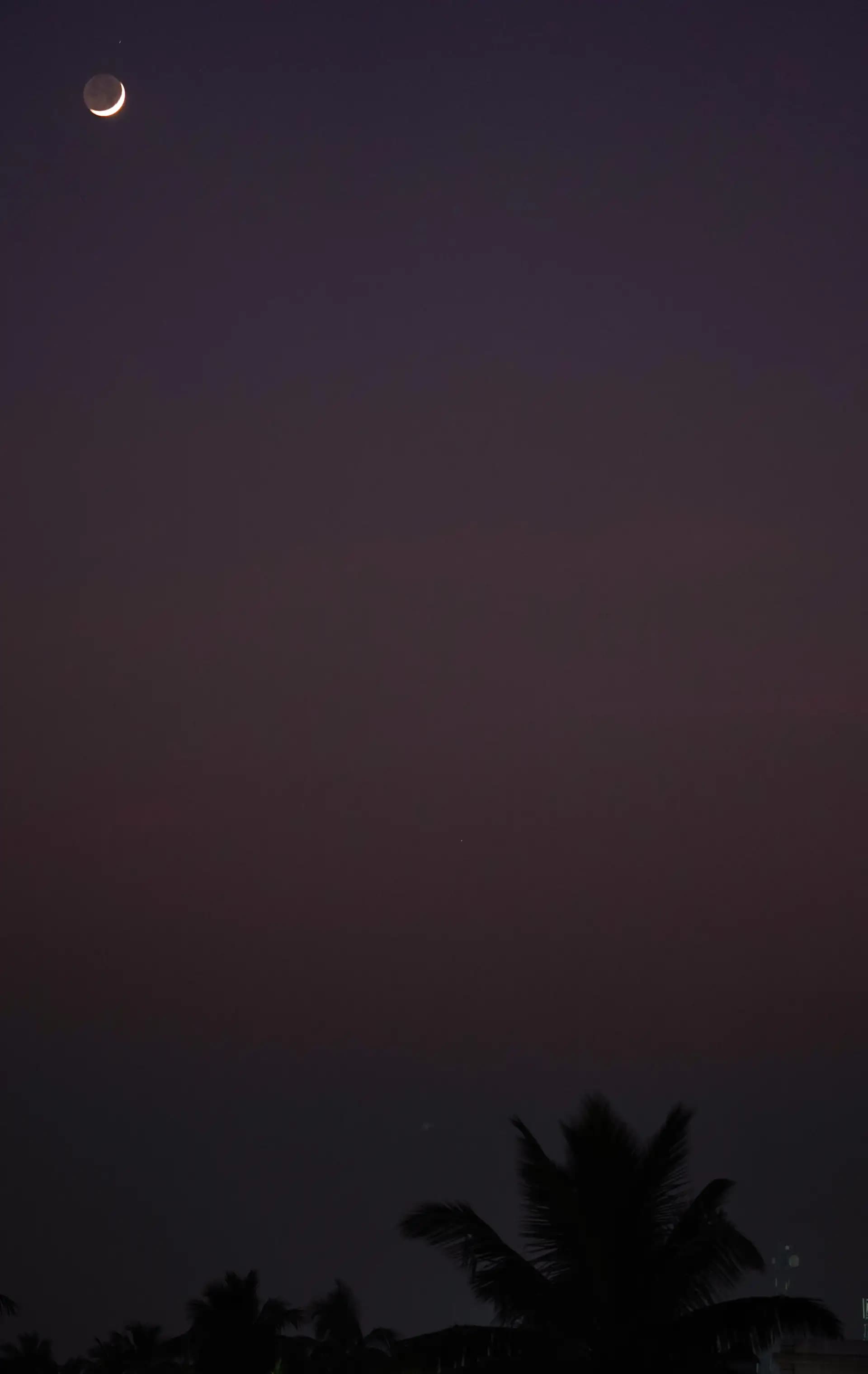 It was a beautiful evening..